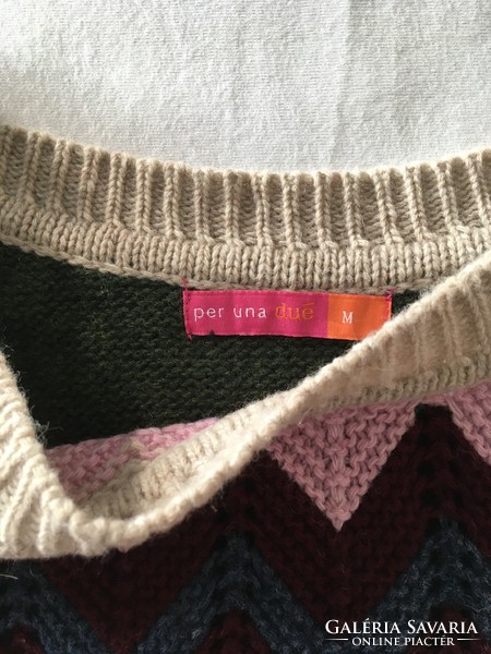 Per una - m&s (marks&spencer) knitted sweater, hoodie - size: s/m, 36/38