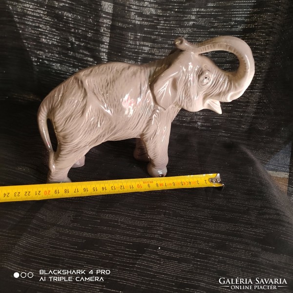 Sitzendorf porcelain elephant