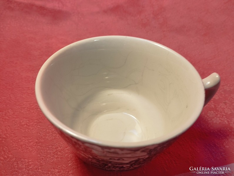 English scene porcelain cup
