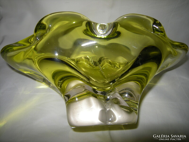 Colored decorative glass from Czech glass
