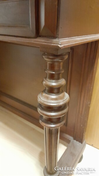 Console table with marble top