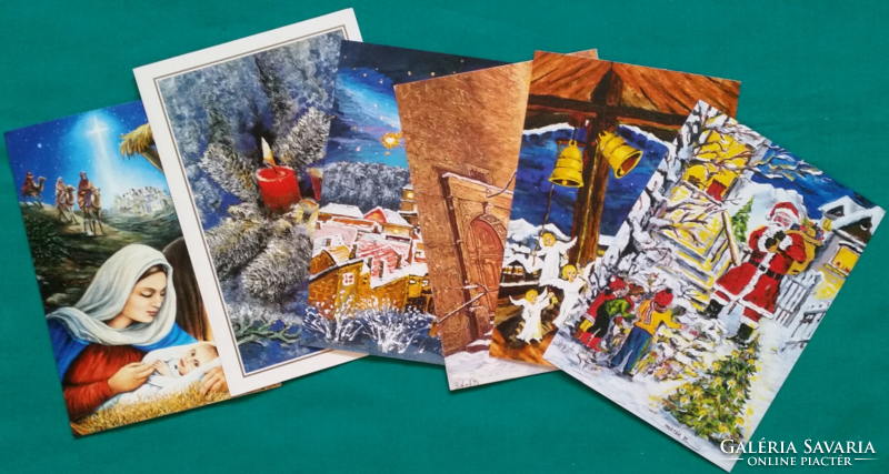 Karácsonyi képeslapok - postatiszták