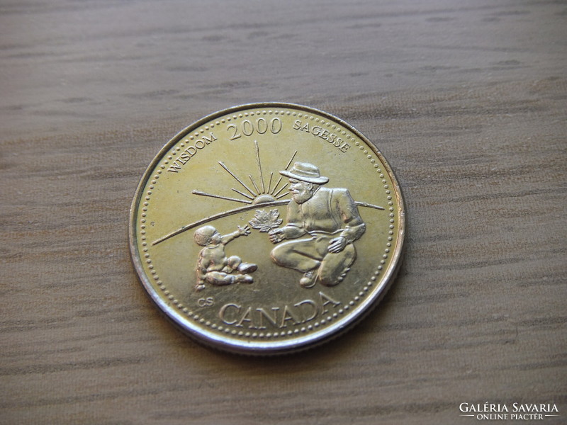 25 Cent 2000 Canada (Wisdom)