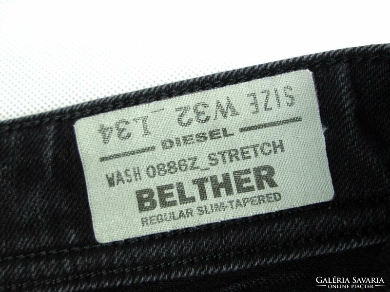 Original diesel belter (w32 / l34) men's slightly stretchy jeans
