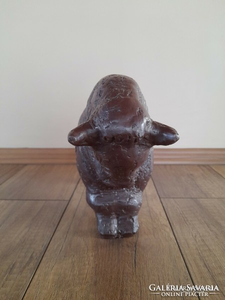 Mihály Béla ceramic bull