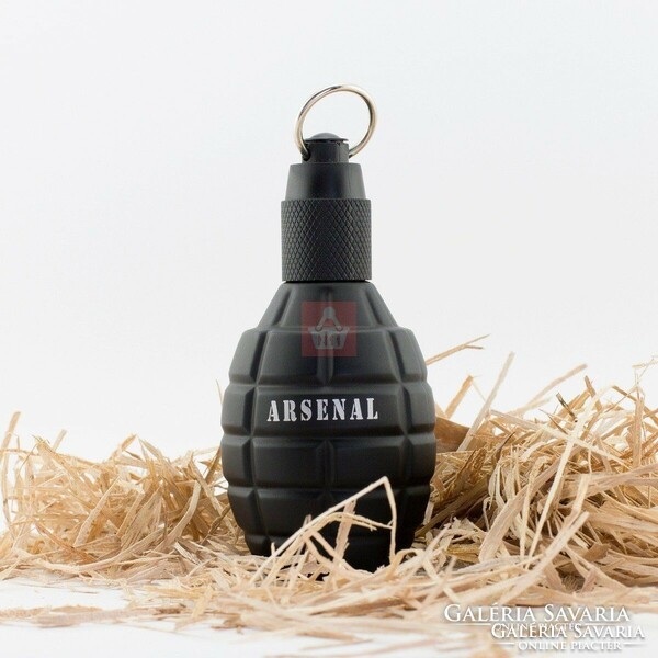 Arsenal black eau de parfum for men 100 ml