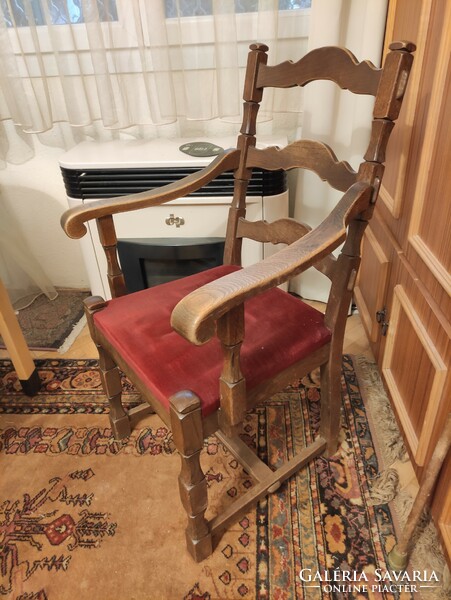 Rusztikus retro trón szék