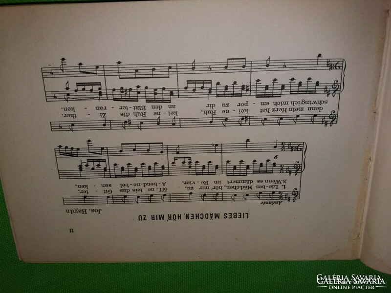 1925. Antik.ALTWIENER - HAUSMUSIC zenei könyvképek szerint Bécsi Filharmónikusok kiadása