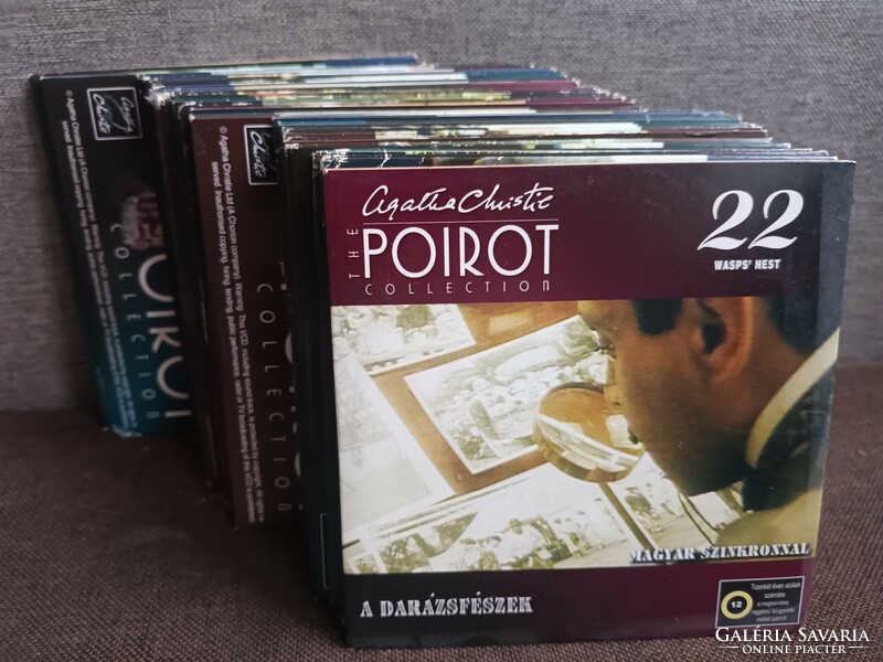 36 db eredeti Poirot CD egyben