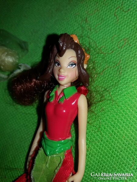 Bájos eredeti MATTEL Fairy tales kistündér 10 cm Barbie baba 2 darab egyben  a képek szerint