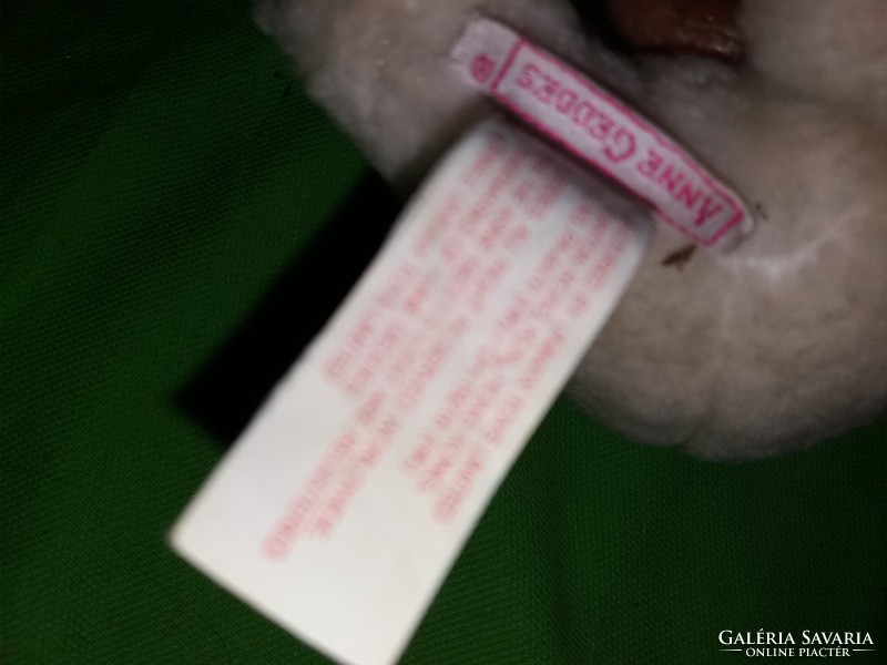 MINŐSÉGI 2002. Anne Geddes rózsaszín nyuszi szerethető  GYŰJTŐI művészbaba 20 cm a képek szerint