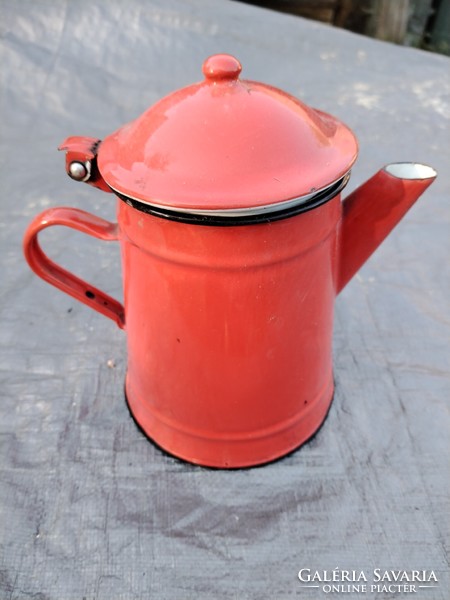 Small teapot with lid for collection