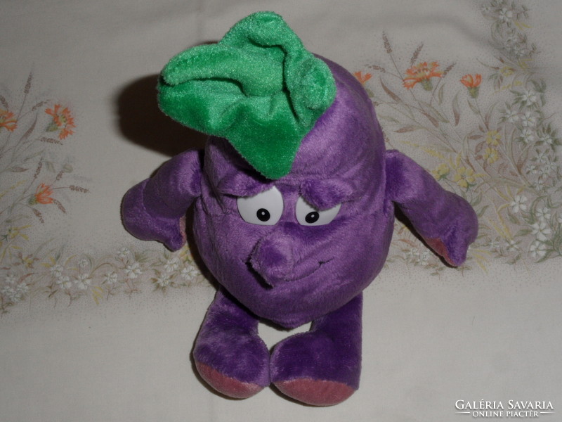 Eggplant plush figure