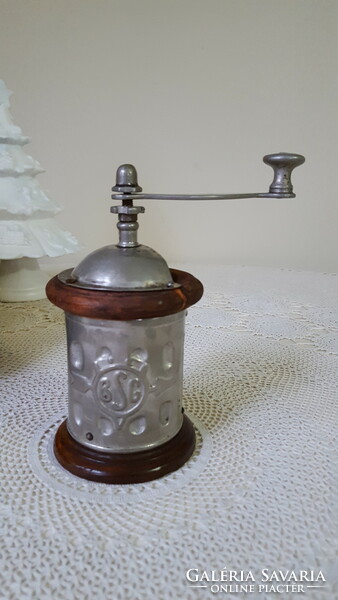 Antique bsg manual coffee grinder, for decoration