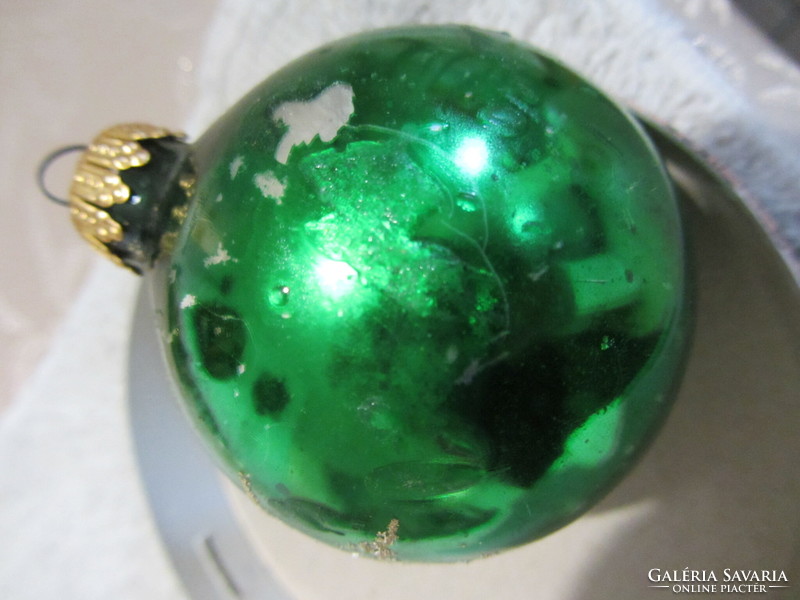 Christmas tree ornament, sphere--retro--6cm