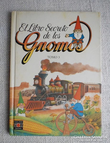 El libro secreto de los gnomos 3. , Spanish storybook, 1985