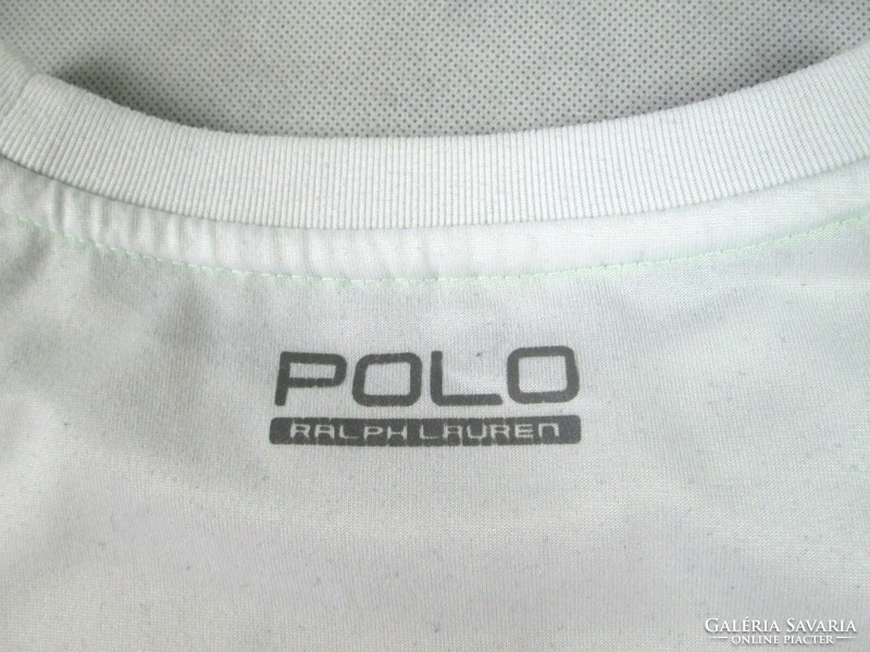Original ralph lauren (s) short sleeve women's t-shirt with reflective logo top