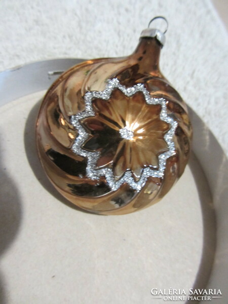 Retro Christmas tree ornament--6cm- bronze color 2.,