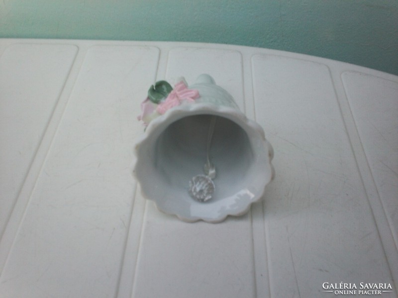 Beautiful porcelain bell, large size, 15 cm