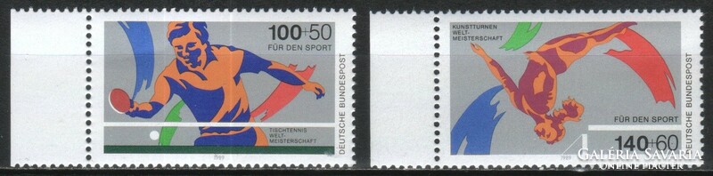 Postatiszta Bundes 2372 Mi 1408-1409      5,50 Euró