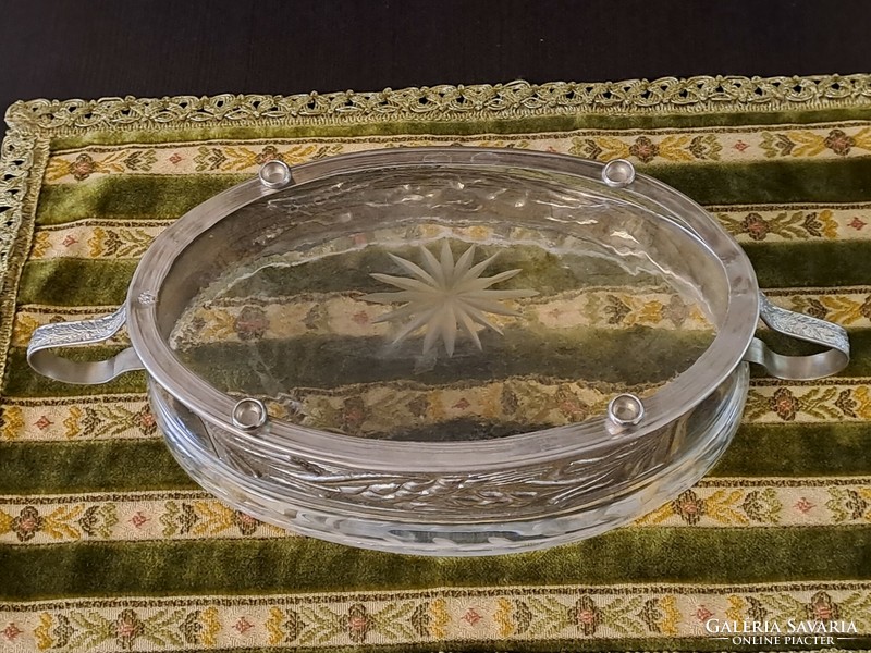 Silver-plated centerpiece 31 cm