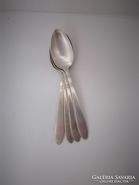 Silver-plated mocha spoons
