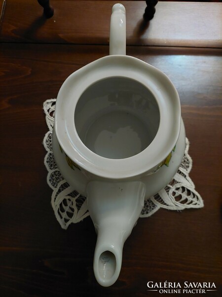 Large porcelain teapot