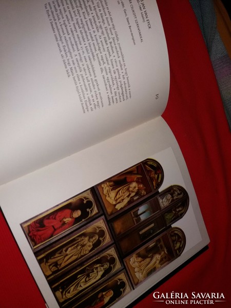 1977. Végh János :Németalföld festészete a XV. században könyv, album képek szerint CORVINA