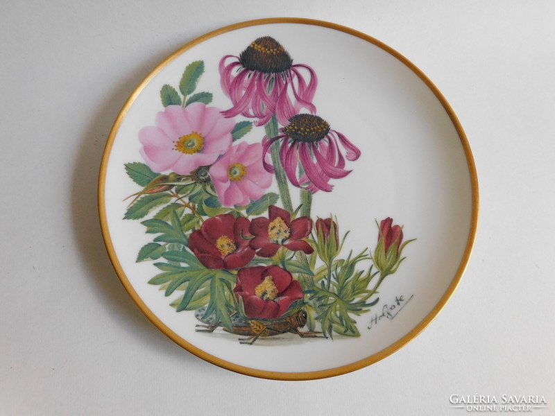 Wildflowers of America series - the prairies - Franklin porcelain