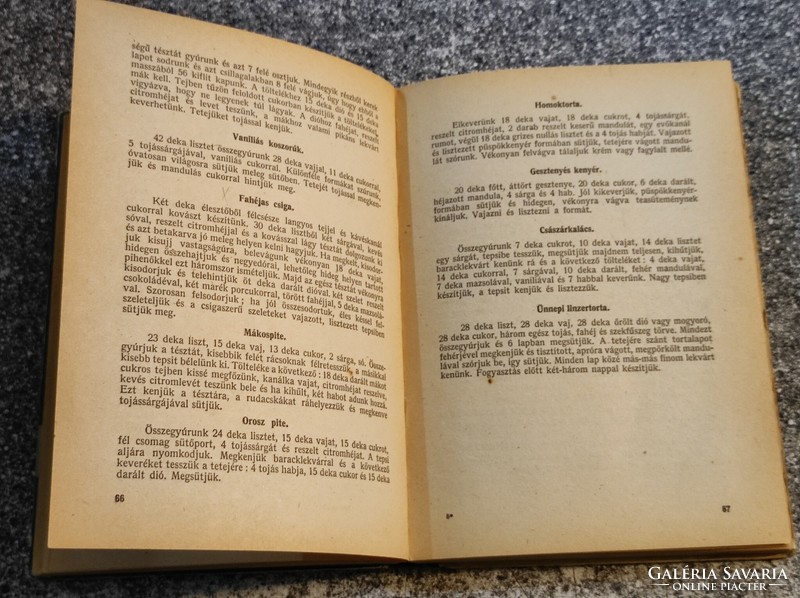 Margaret Fülöp, everyone's cookbook, first edition (made in January 1949)