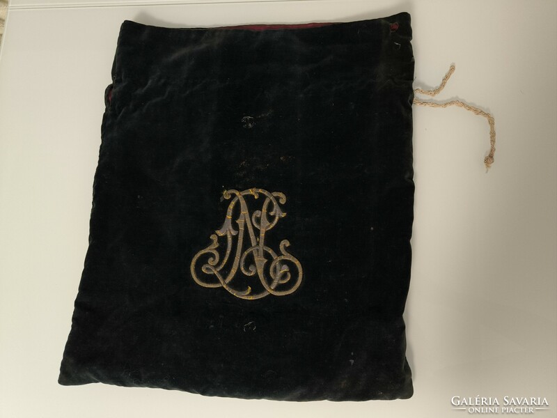 Antique talisman holder, prayer shawl holder, bajtli, Judaica