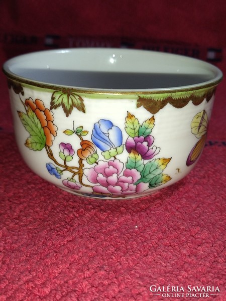 Gyönyörű 1943as Herendi porcelán Viktória mintás kaspó