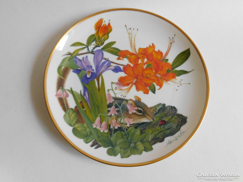 Wildflowers of America series - Appalachian Mountains - Franklin porcelain