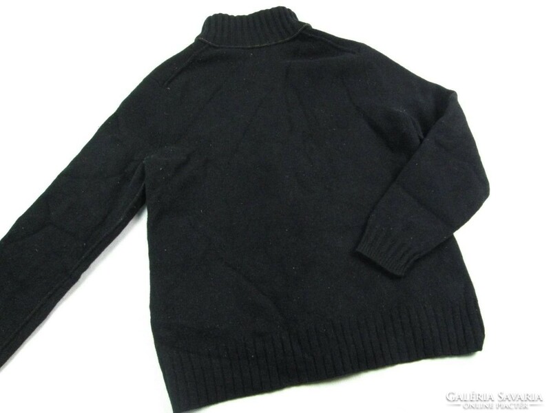 Original hugo boss (teen) long-sleeved elastic wool sweater cardigan