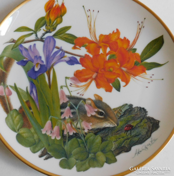 Wildflowers of America series - Appalachian Mountains - Franklin porcelain