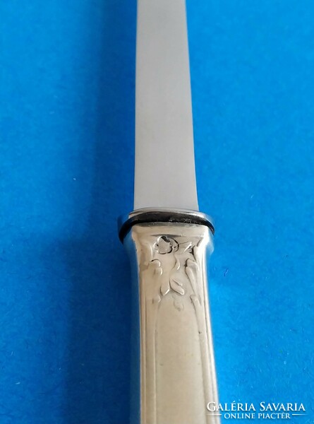 Silver art nouveau paring knife