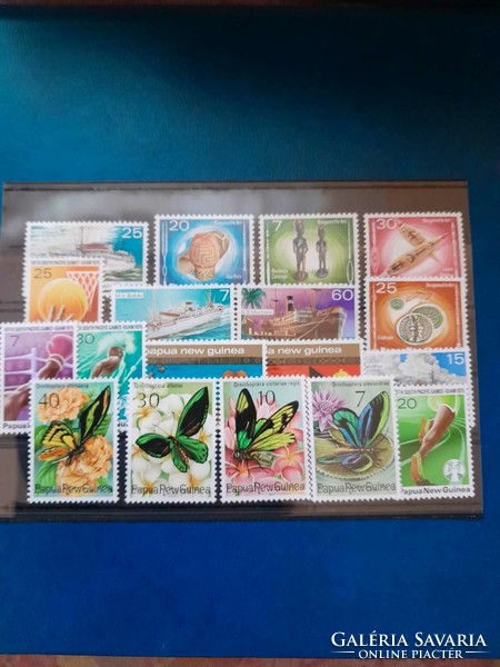 Pápua Új Guinea postatiszta bélyegek (06)