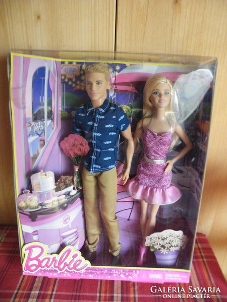 Barbie és Ken ajándékszett bontatlan, eredeti dobozában - 2014 -