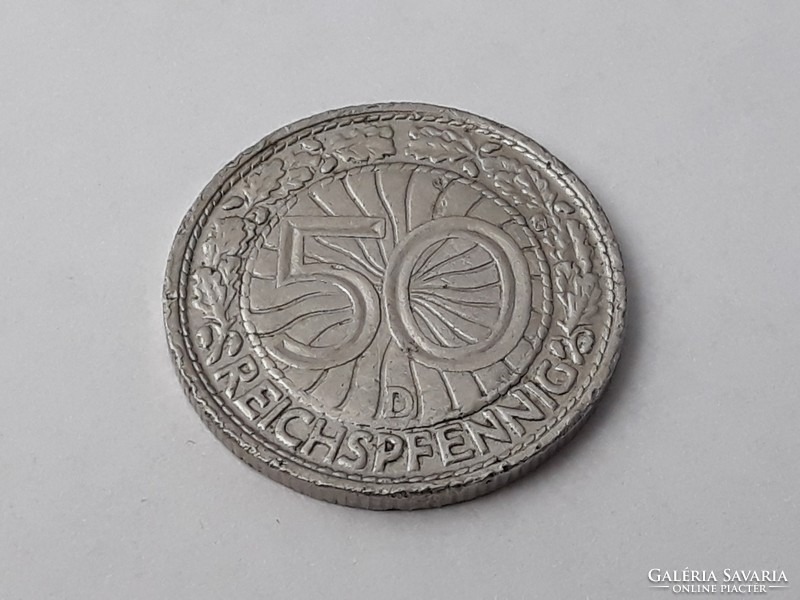 Germany 50 pfennig 1927 - German 50 reichspfennig 1927 foreign coin