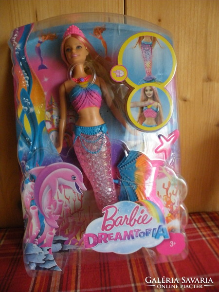 Barbie Dreamtopia világító hercegnő divatbaba ( + lepkeszárny) - Mattel, 2016 - bontatlan