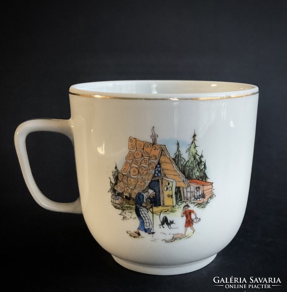 Ravenclaw children's fairy tale mug and plate Snow White