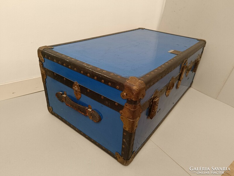 Antique suitcase car suitcase costume movie theater prop special size preserved condition 813 8231