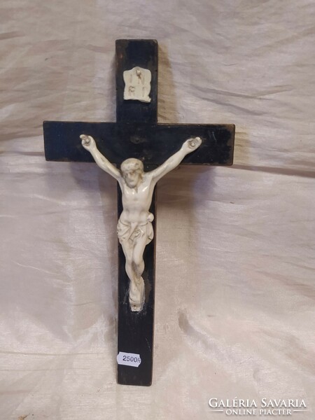 Antique wooden crucifix