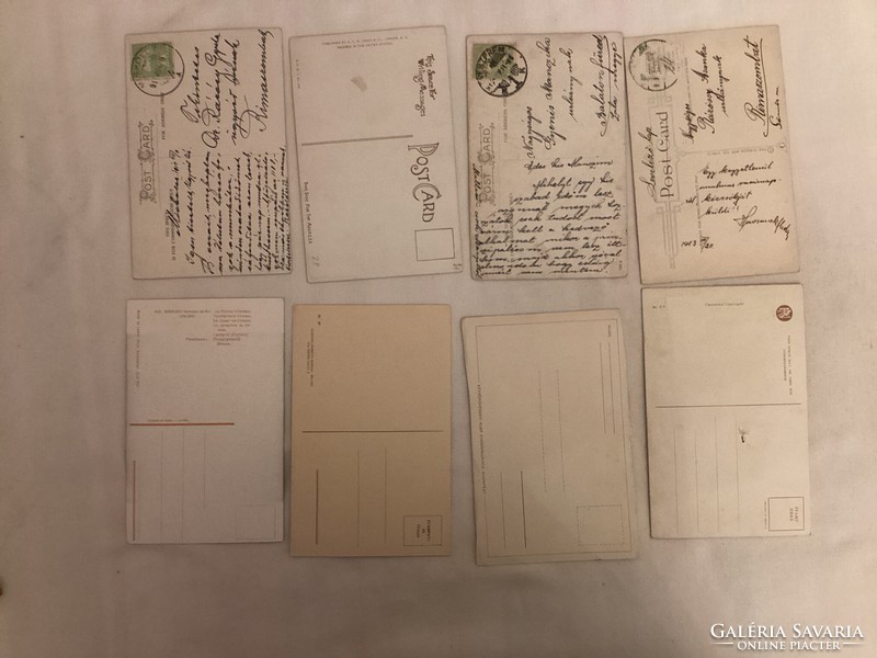 25 pieces of mixed Hungarian and foreign postcards. (G.).