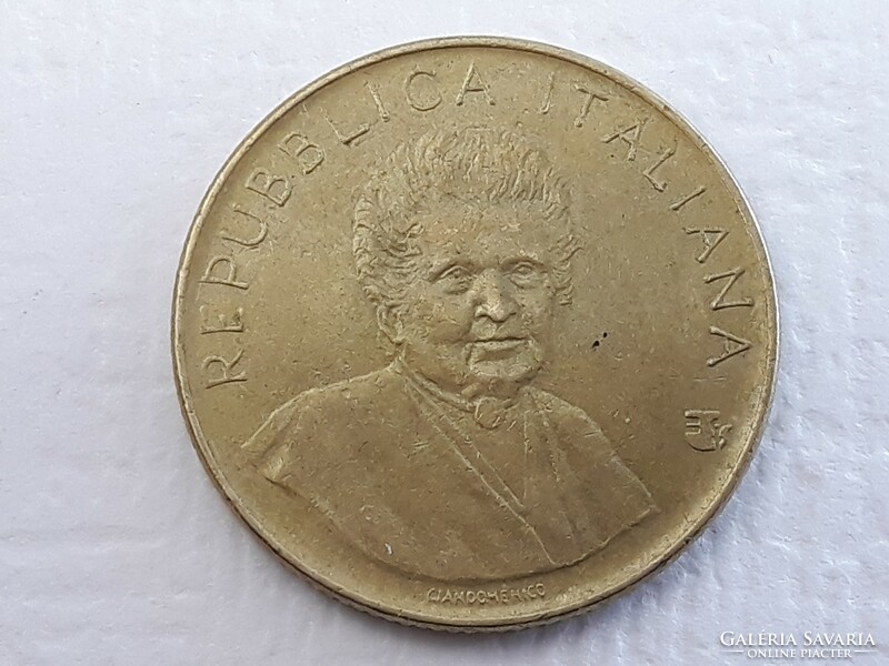 Italy 200 lire 1980 coin - Italian 200 lire fao 1980 foreign coin