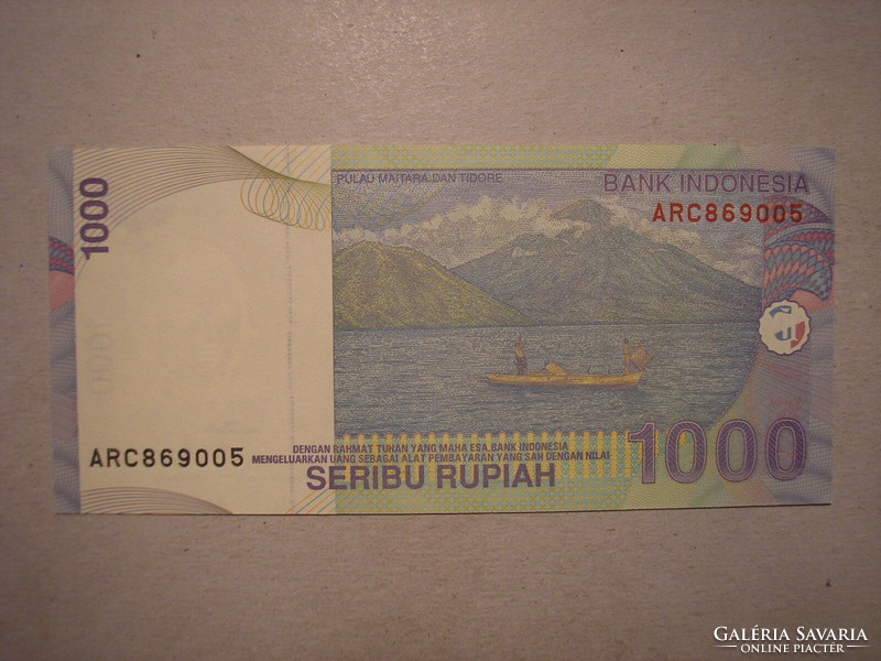 Indonézia-1000 Rupia 2000 UNC