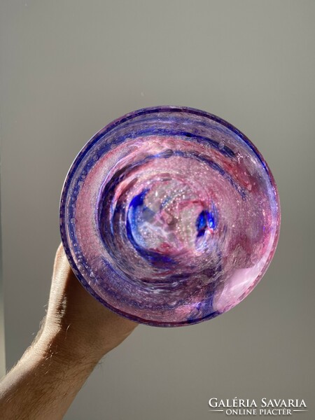Zalto glass buborékos váza .