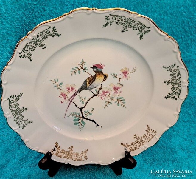 Bird porcelain plate (m4384)