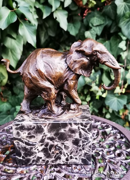 Elefánt bronz szobor