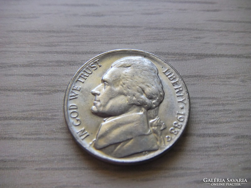 5 Cent 1988  ( D )    USA